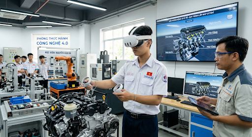 NÂNG TẦM NHÂN LỰC SỐ: LÀN SÓNG ĐẦU TƯ THIẾT BỊ DẠY NGHỀ CÔNG NGHỆ TẠI VIỆT NAM ĐẦU NĂM 2026