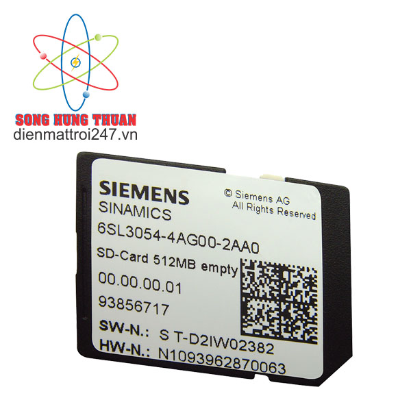 Thẻ nhớ SINAMICS G120 SD 512 MB